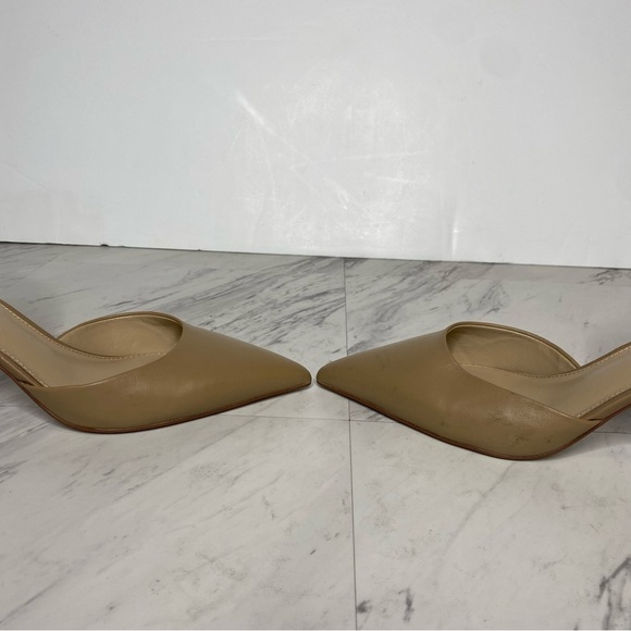 Sam Edelman Viv Pointed Toe Tan Leather Pump 10M - Picture 9 of 15